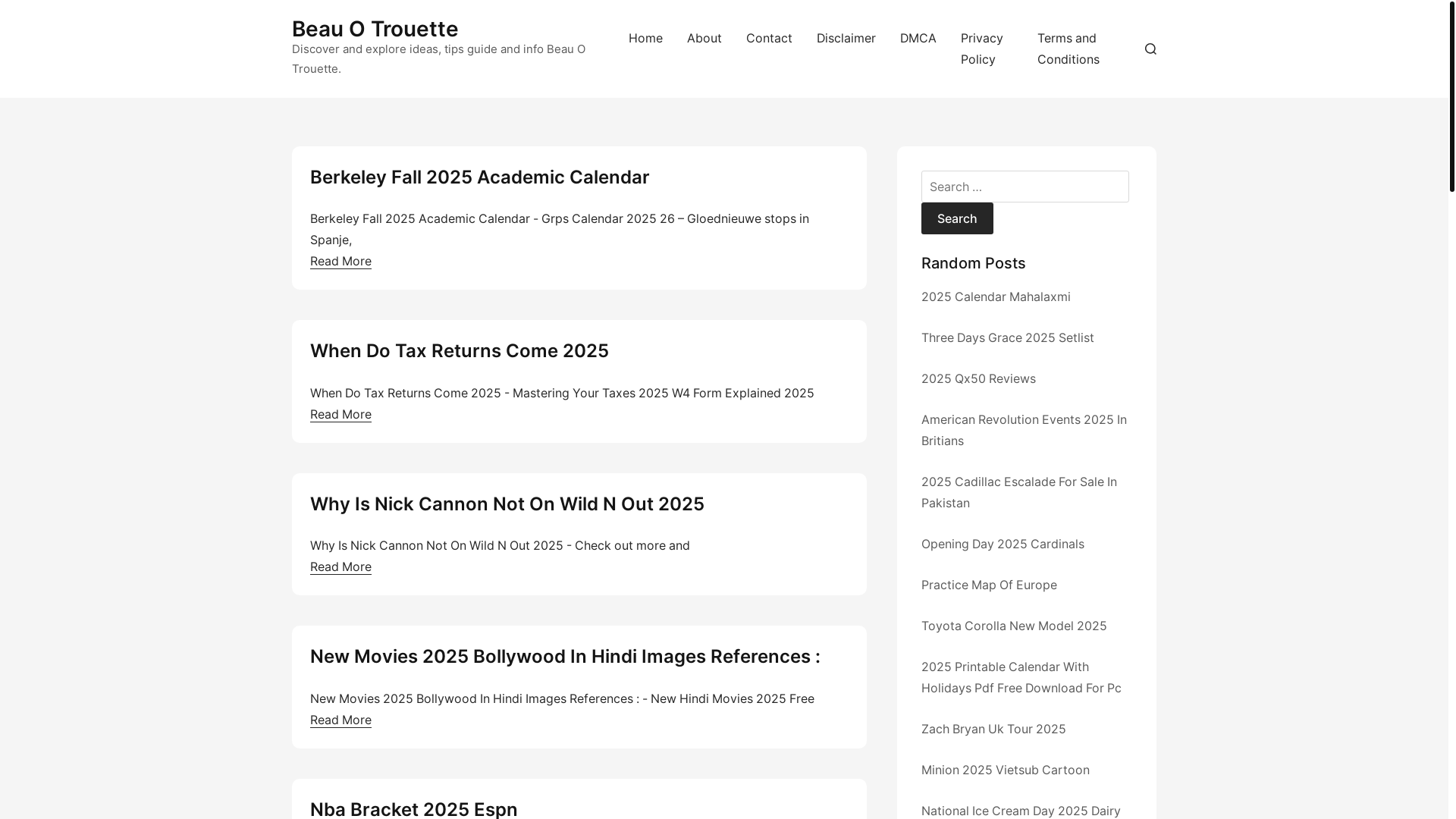 website screenshot of https://beauotrouette.pages.dev/