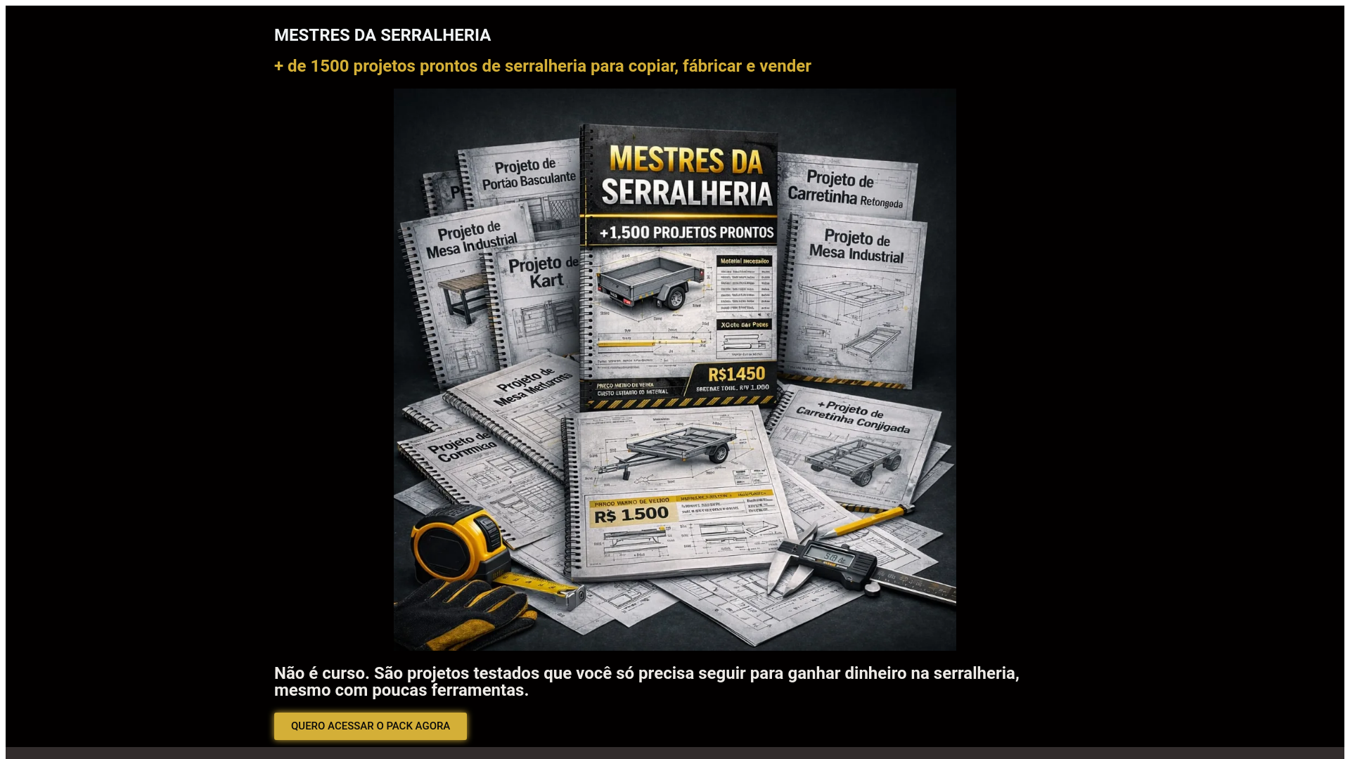 website screenshot of https://especializei.shop