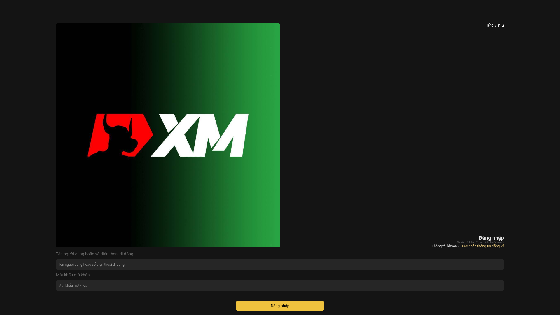 website screenshot of https://xminvestpro.com/