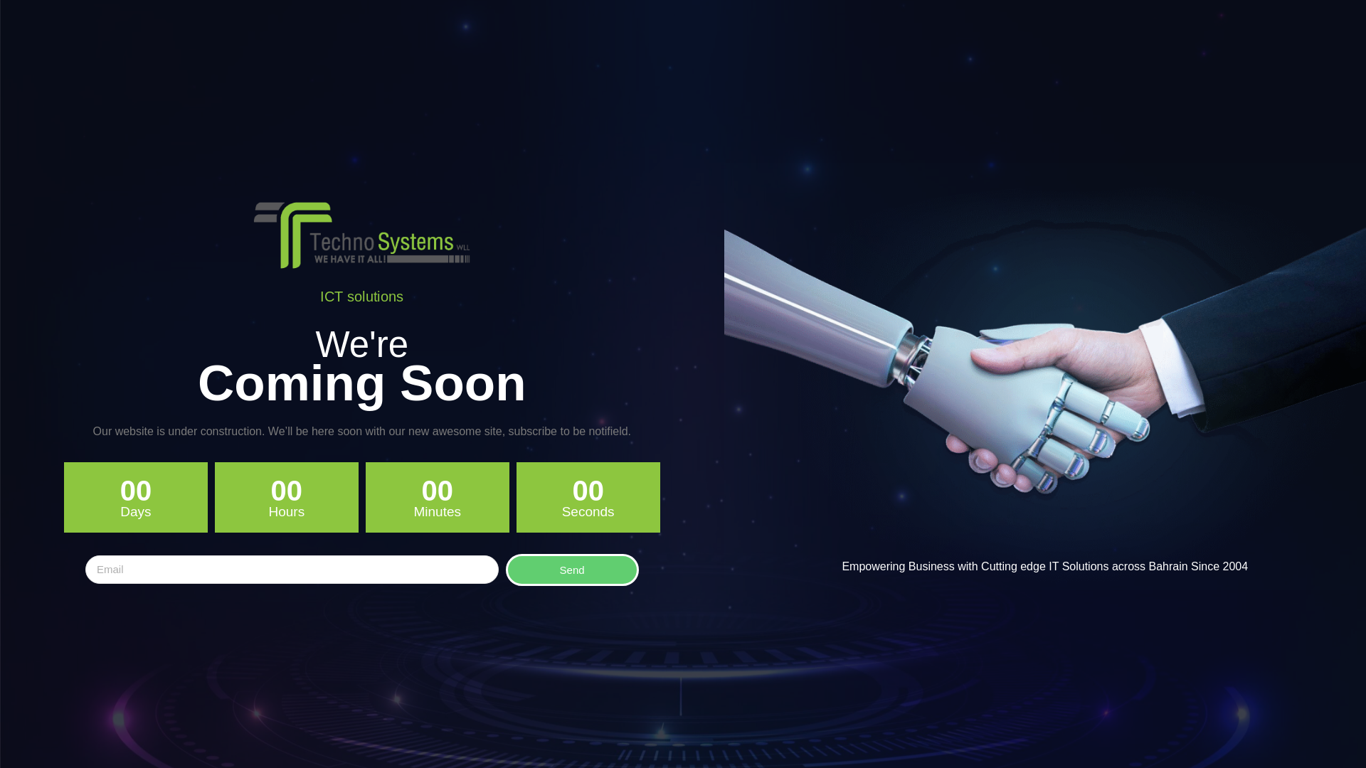 website screenshot of https://tsbahrain.bh/
