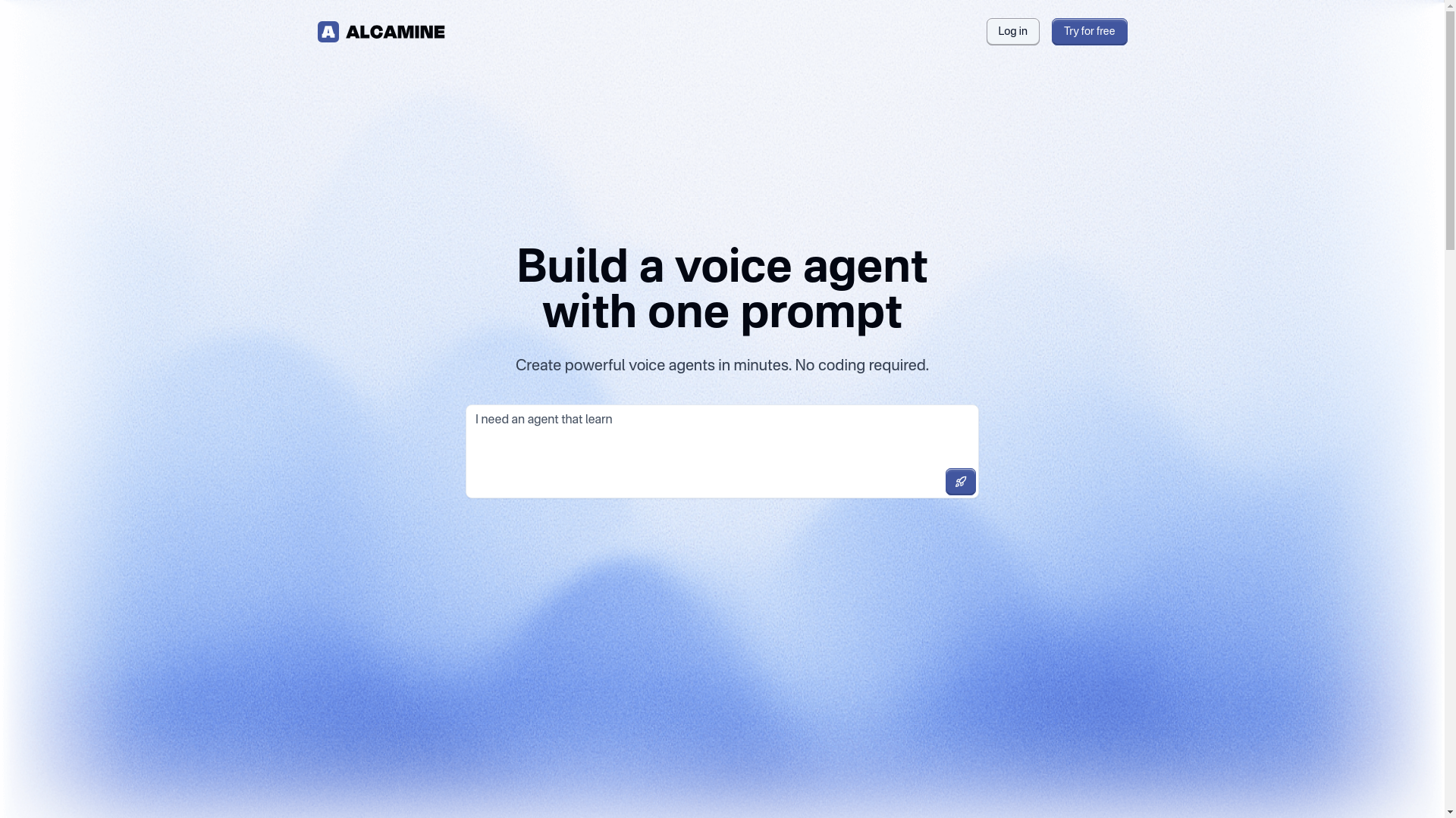 website screenshot of https://alcaminevoice.com/