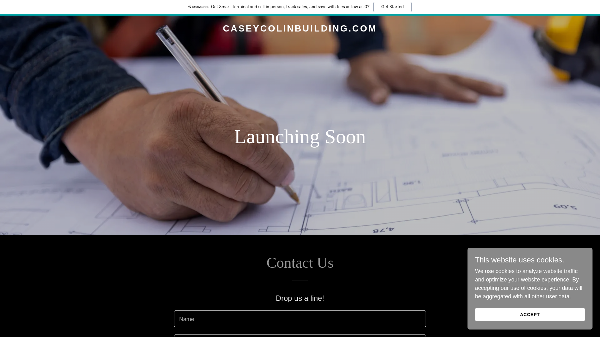 website screenshot of https://caseycolinbuildingconstruction.com/