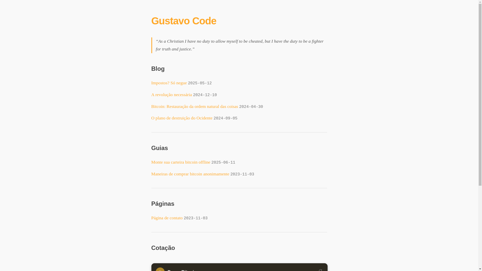 website screenshot of https://gustavocode.pages.dev/
