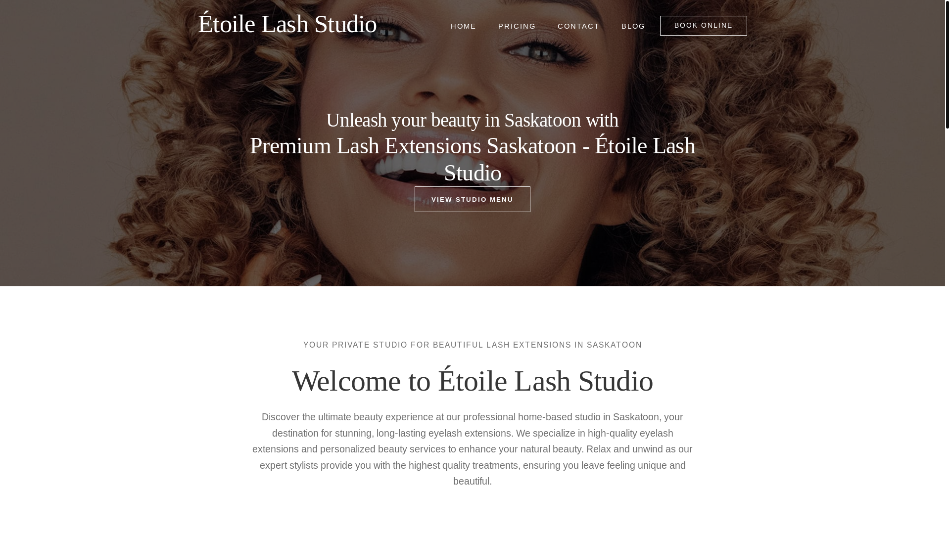 website screenshot of https://etoilelash-ca.pages.dev/