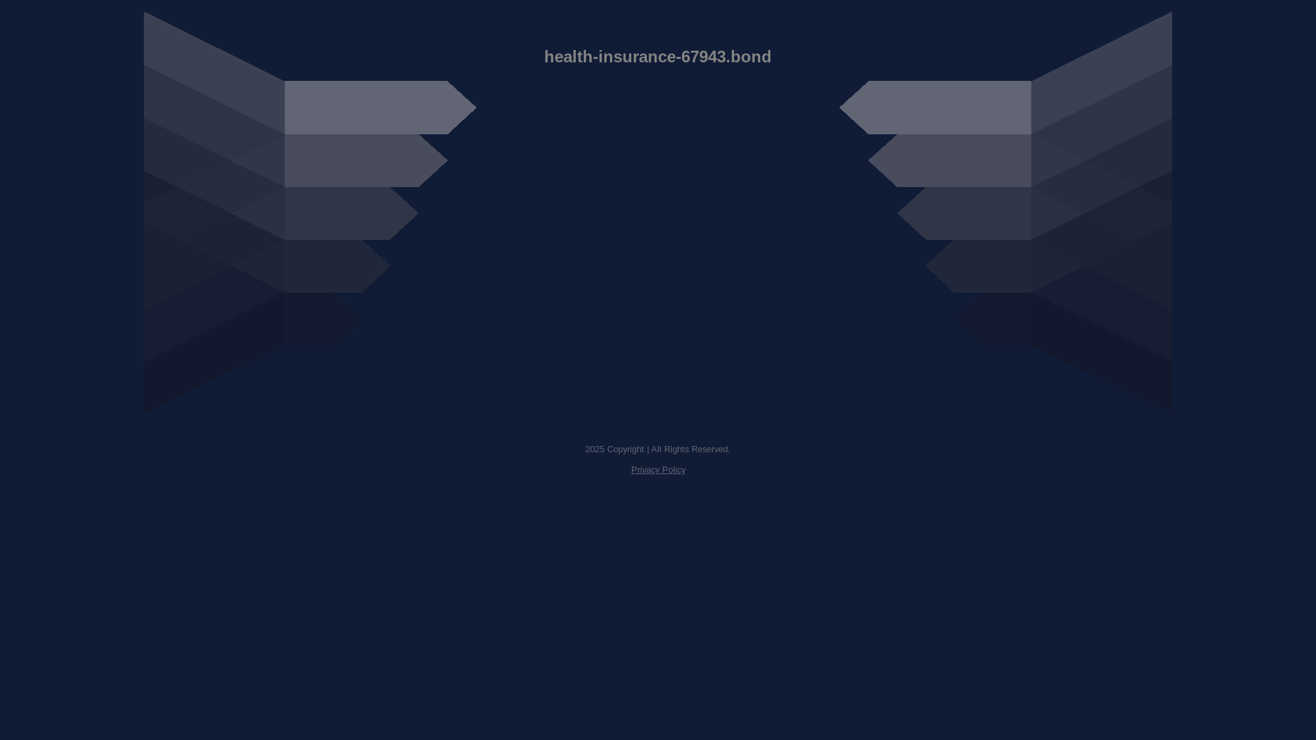 website screenshot of https://health-insurance-67943.bond/