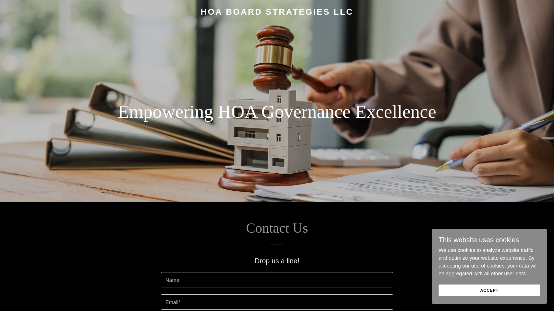 website screenshot of https://hoabodstrategies.com