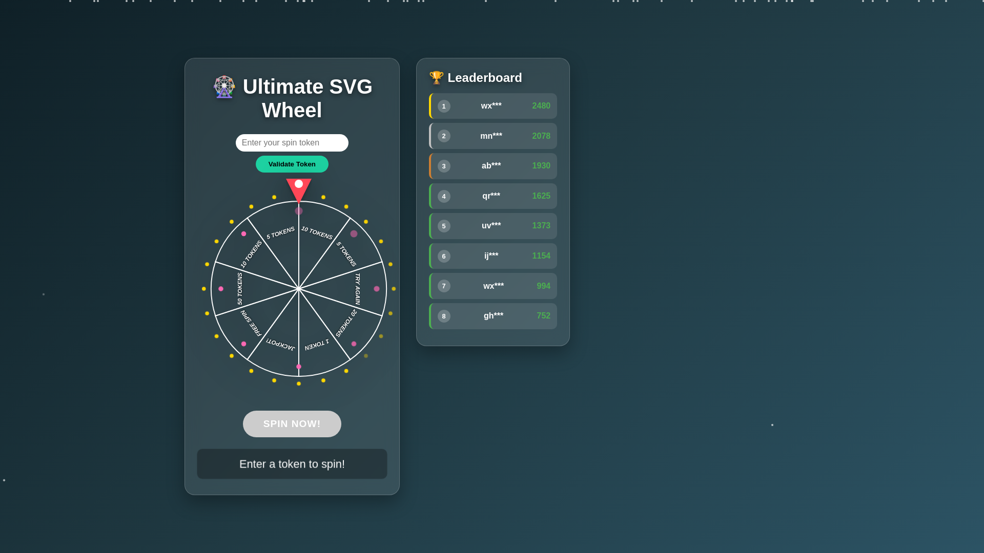 website screenshot of https://luckspin.pages.dev/