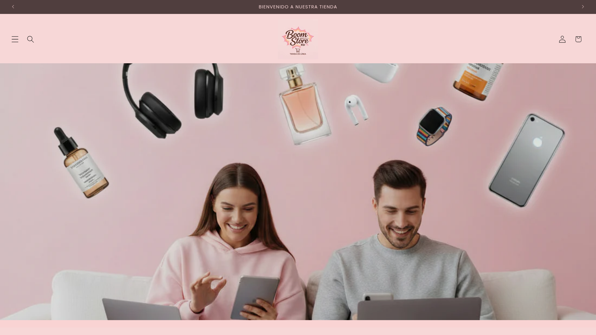 website screenshot of https://boomstorerd.com/