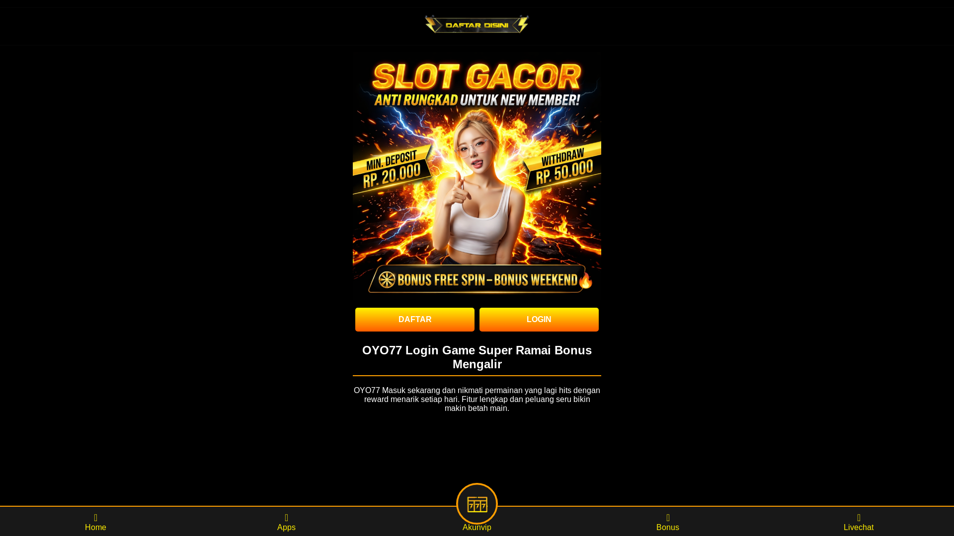 website screenshot of https://penuberkah.pages.dev/