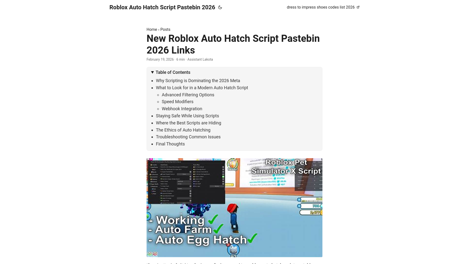 website screenshot of https://roblox-auto-hatch-script-pastebin-2026.pages.dev/