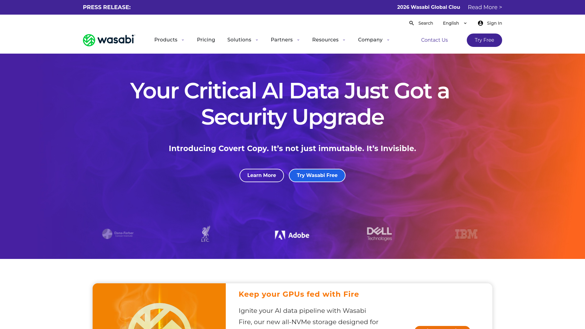 website screenshot of https://s3.ap-northeast-1.wasabisys.com