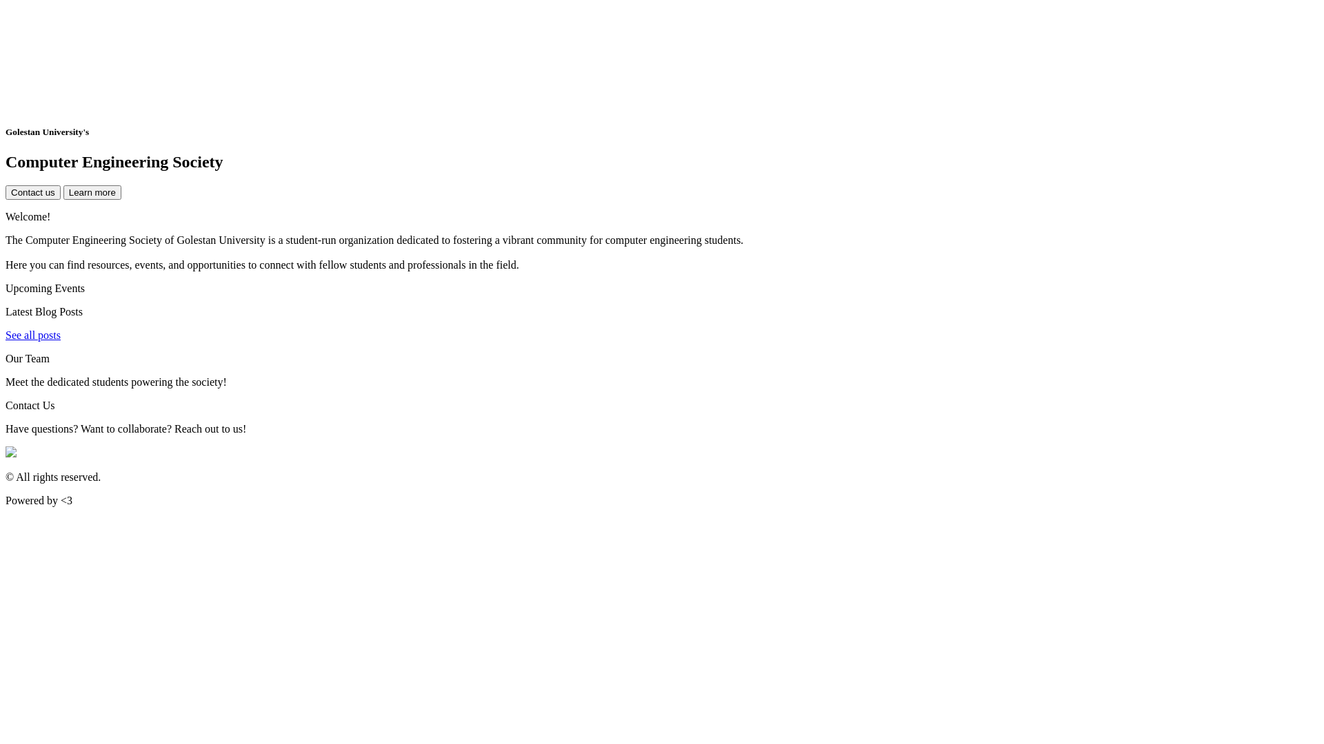 website screenshot of https://guce.college/
