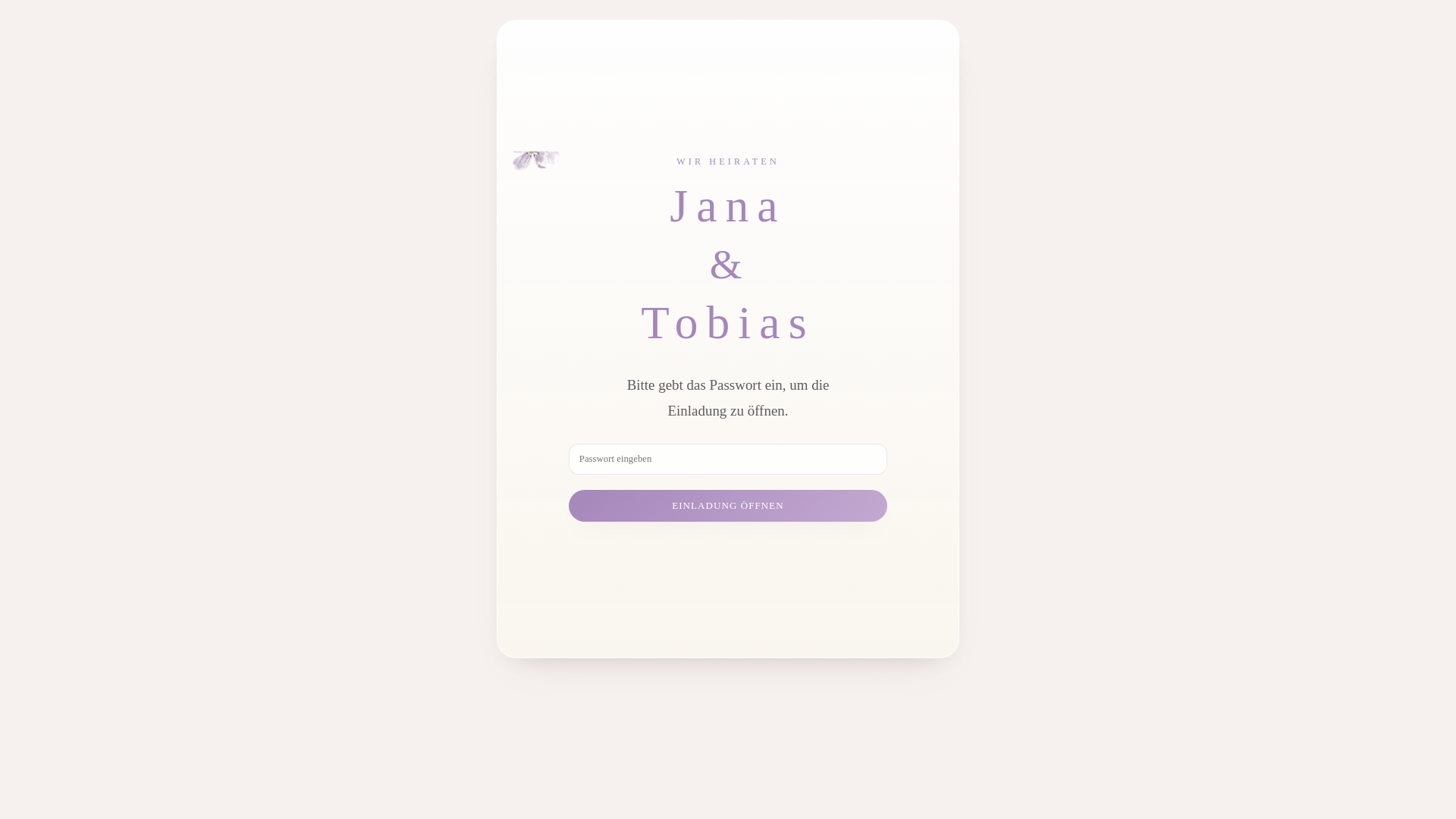 website screenshot of https://jana-tobias.de/