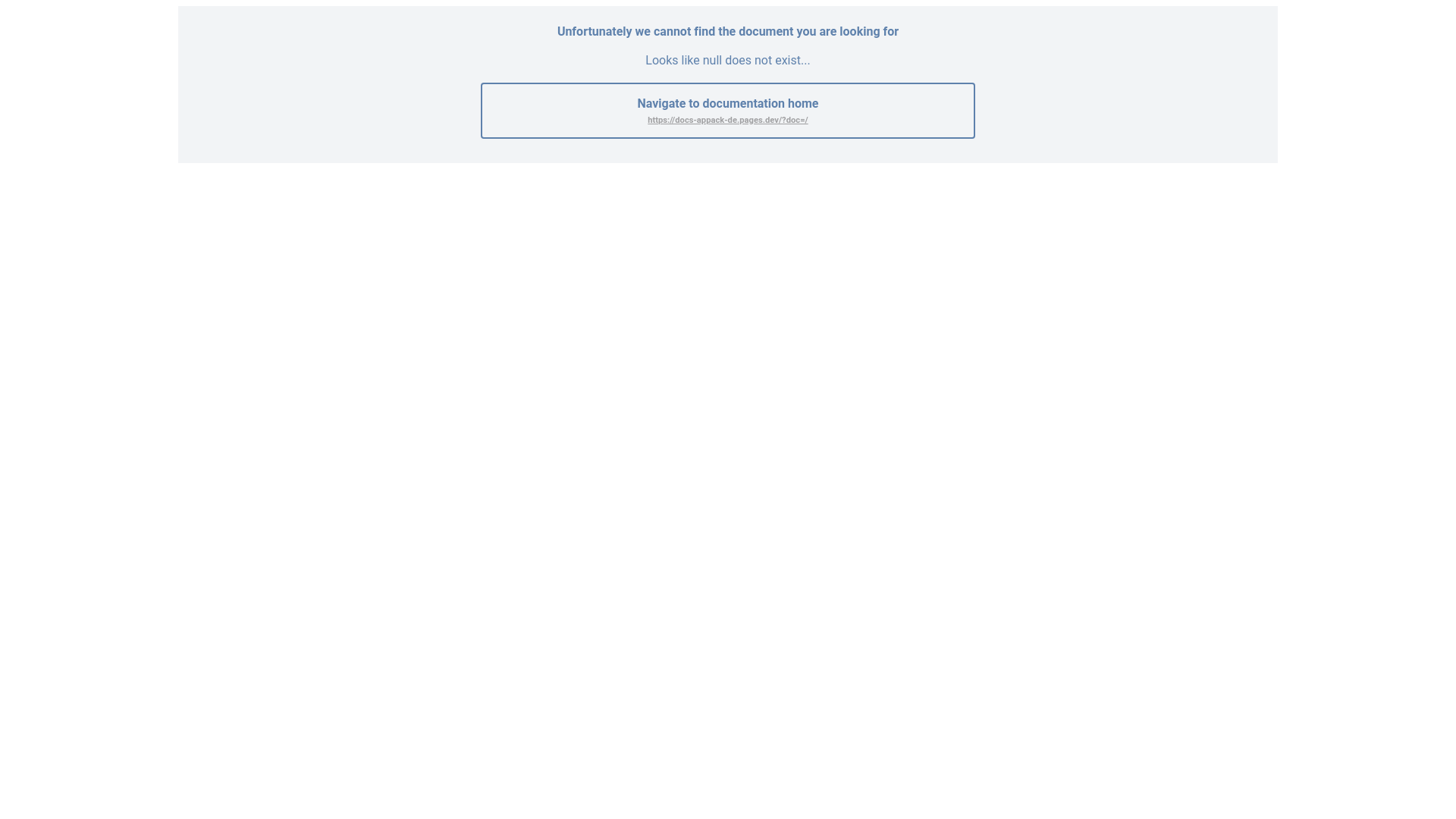website screenshot of https://docs-appack-de.pages.dev/