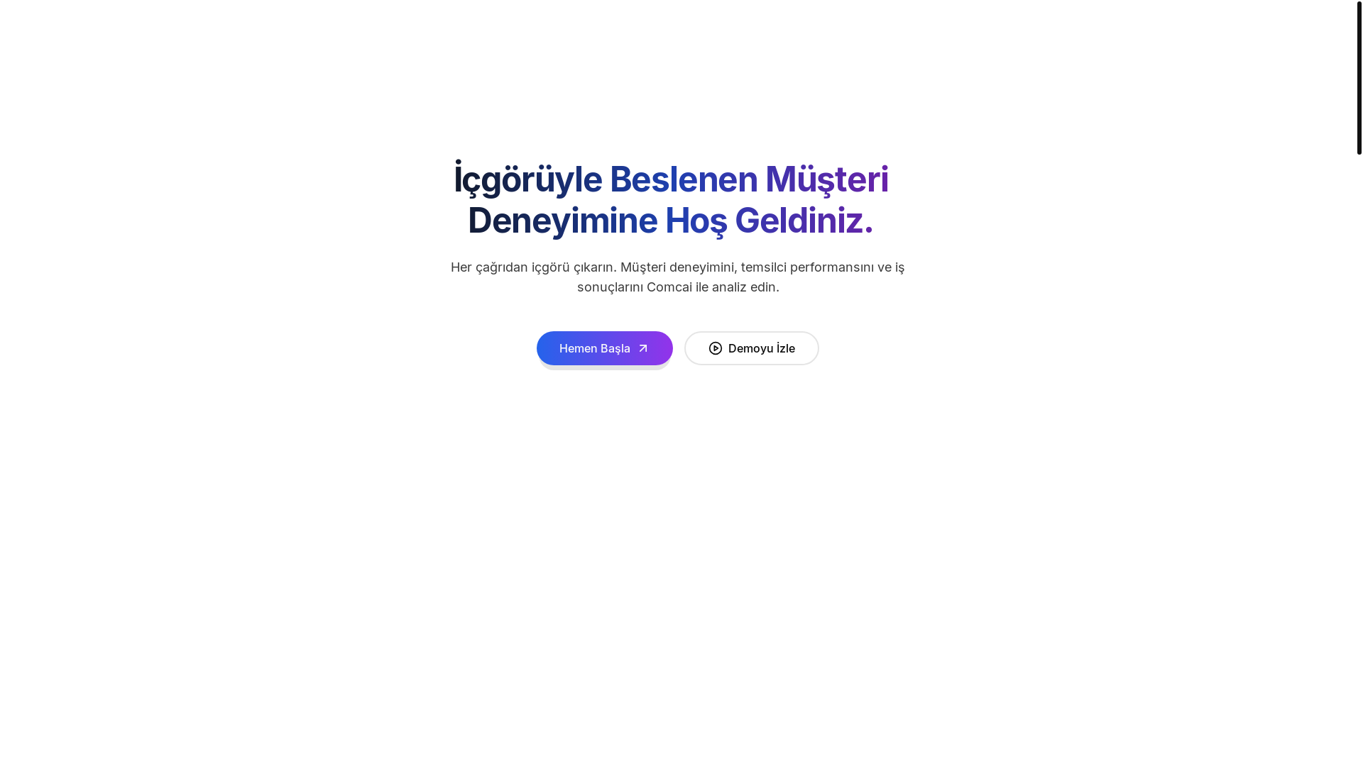website screenshot of https://comcai-homepage.pages.dev/