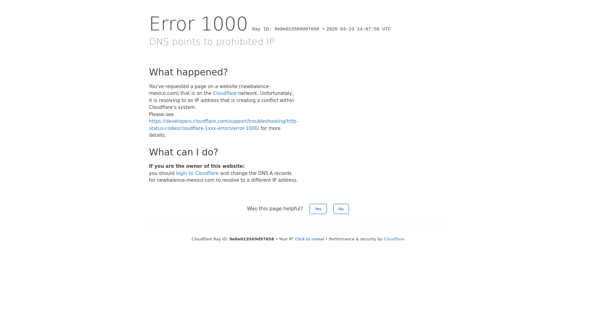 website screenshot of https://newbalence-mexico.com