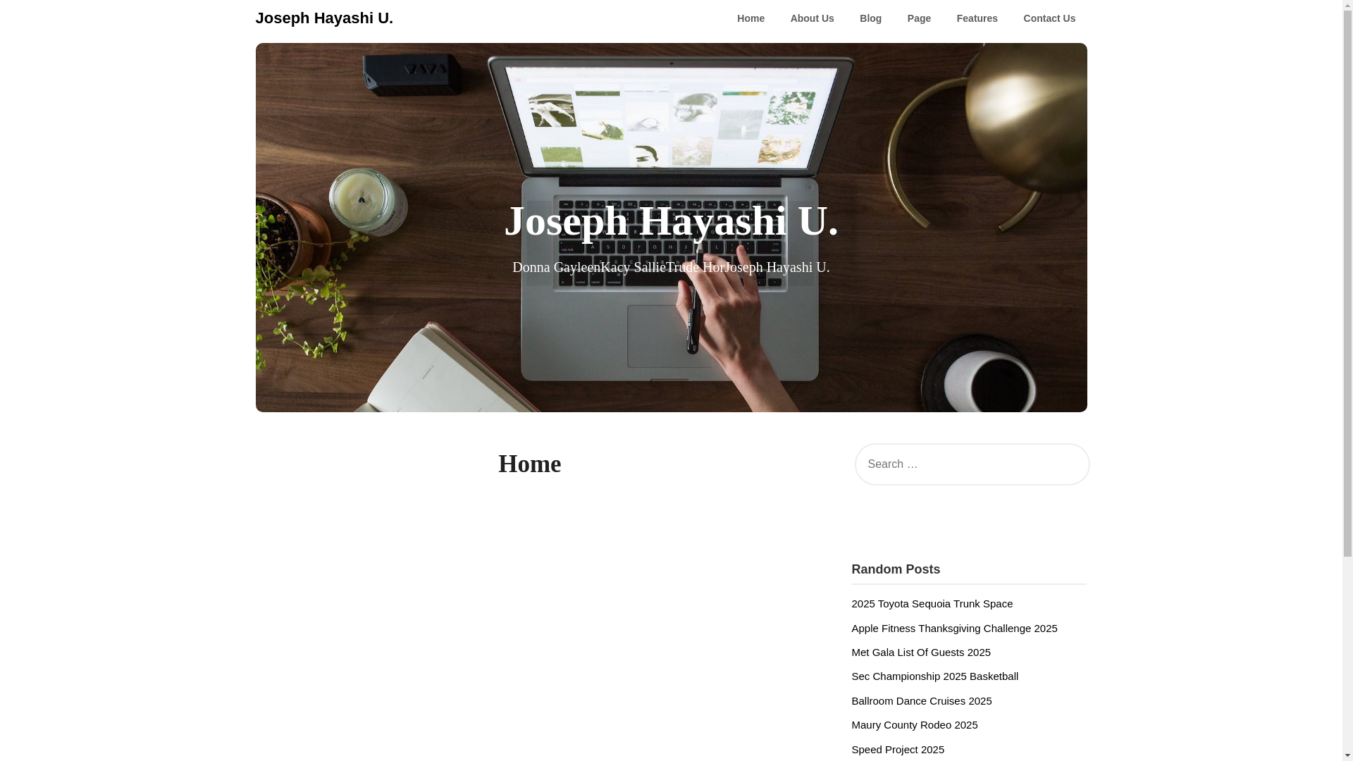 website screenshot of https://josephhayashiu.pages.dev/