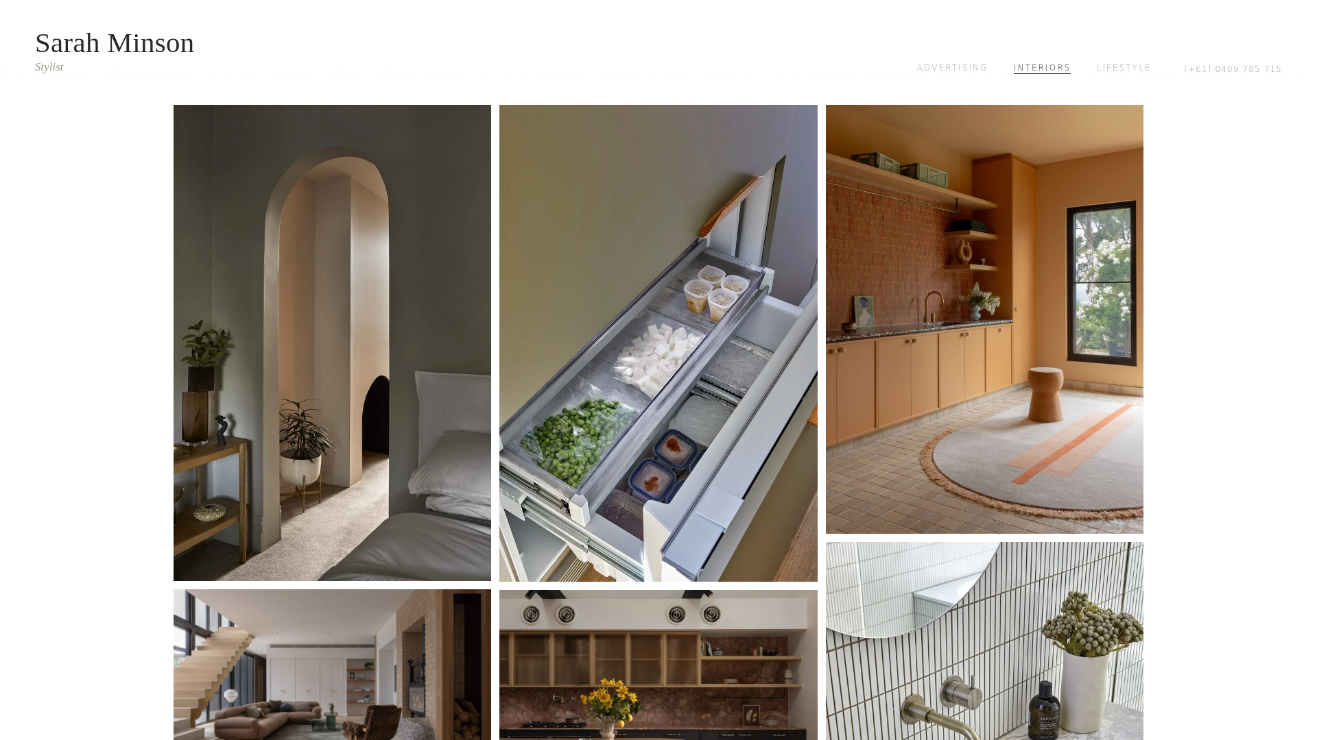 website screenshot of https://sarahminson.pages.dev/