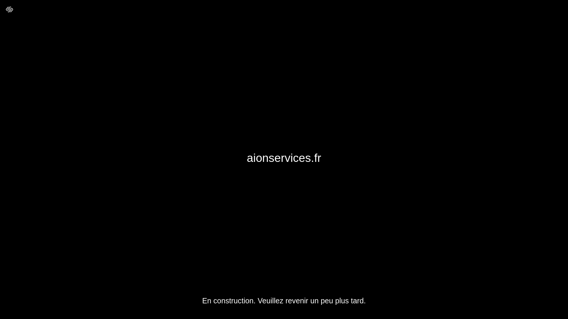 website screenshot of https://aionservices.fr/