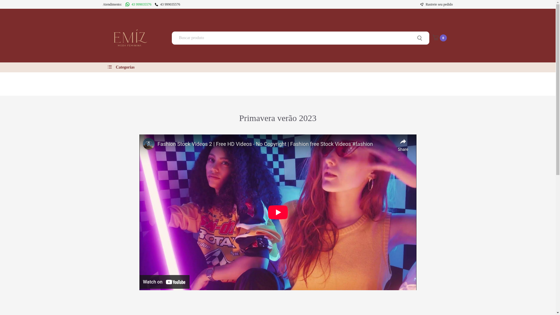 website screenshot of https://useemiz.com.br/