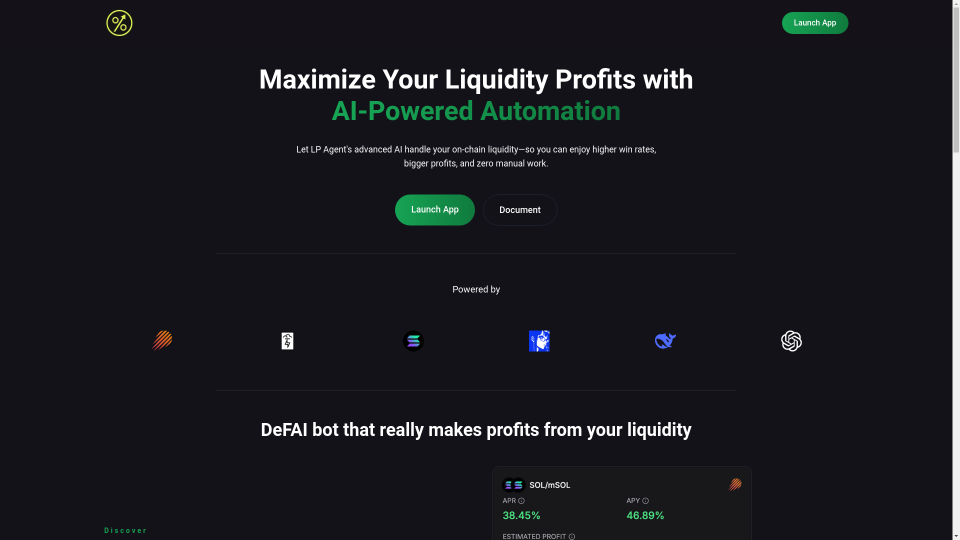 website screenshot of https://lp-agent.pages.dev/