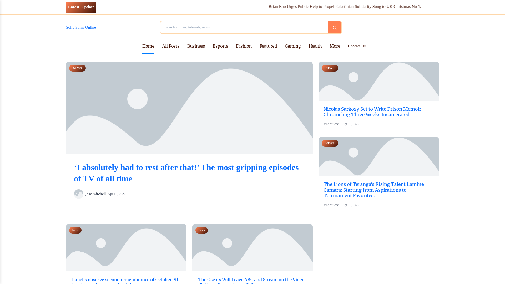 website screenshot of https://solidspinsonline.nl/