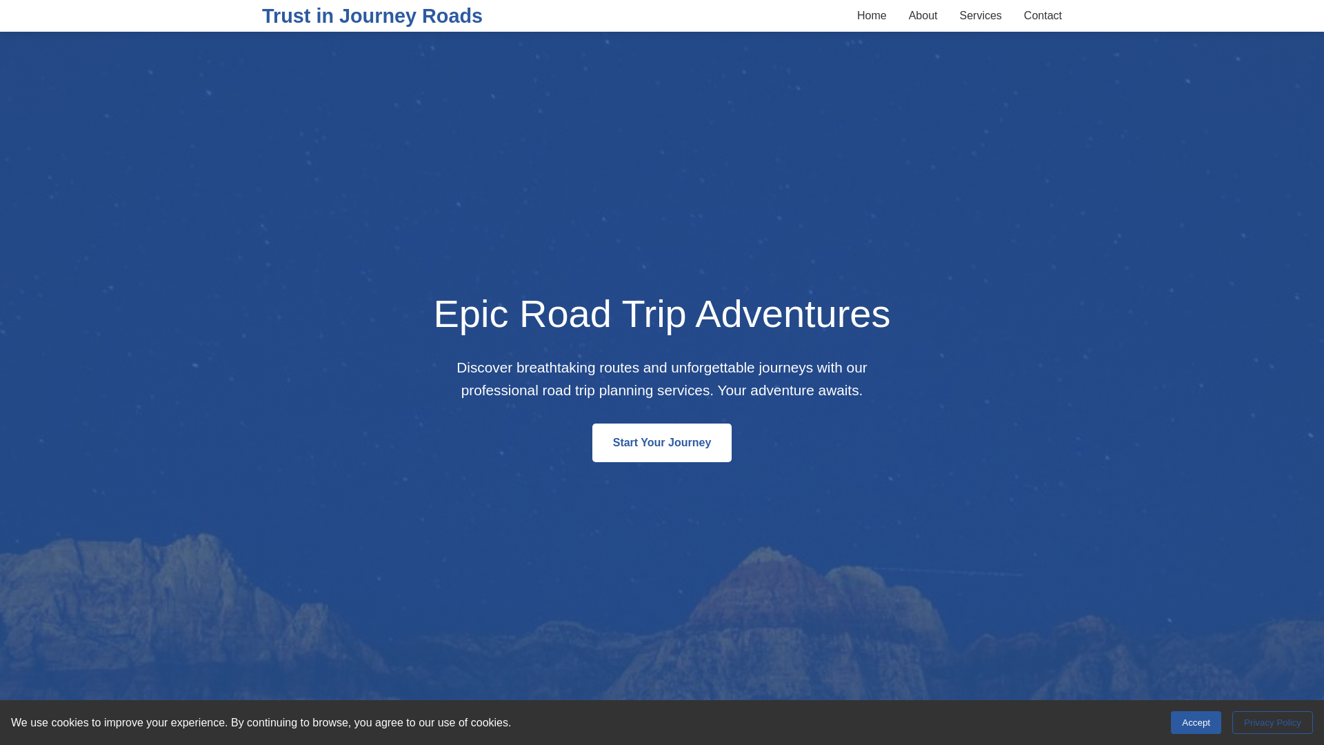 website screenshot of https://trustinjourneyroads.sbs/