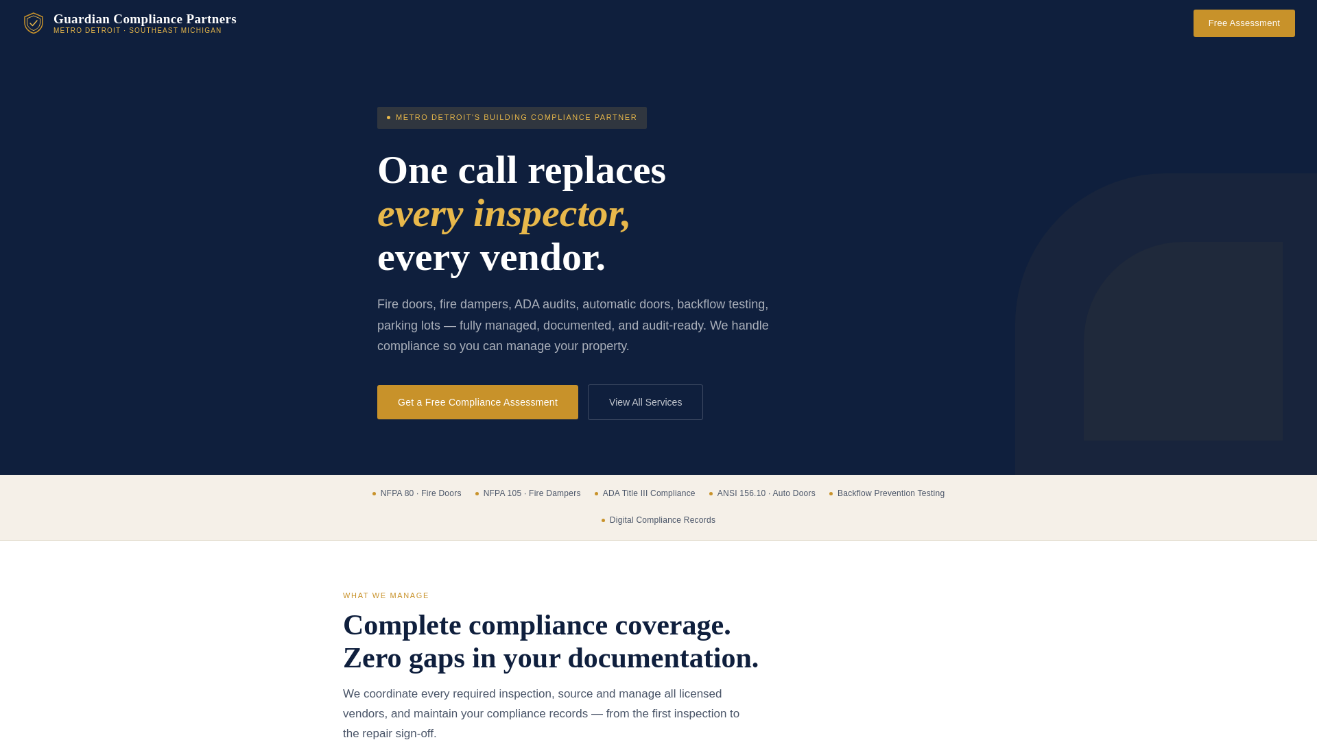 website screenshot of https://guardian-compliance-partners.pages.dev/
