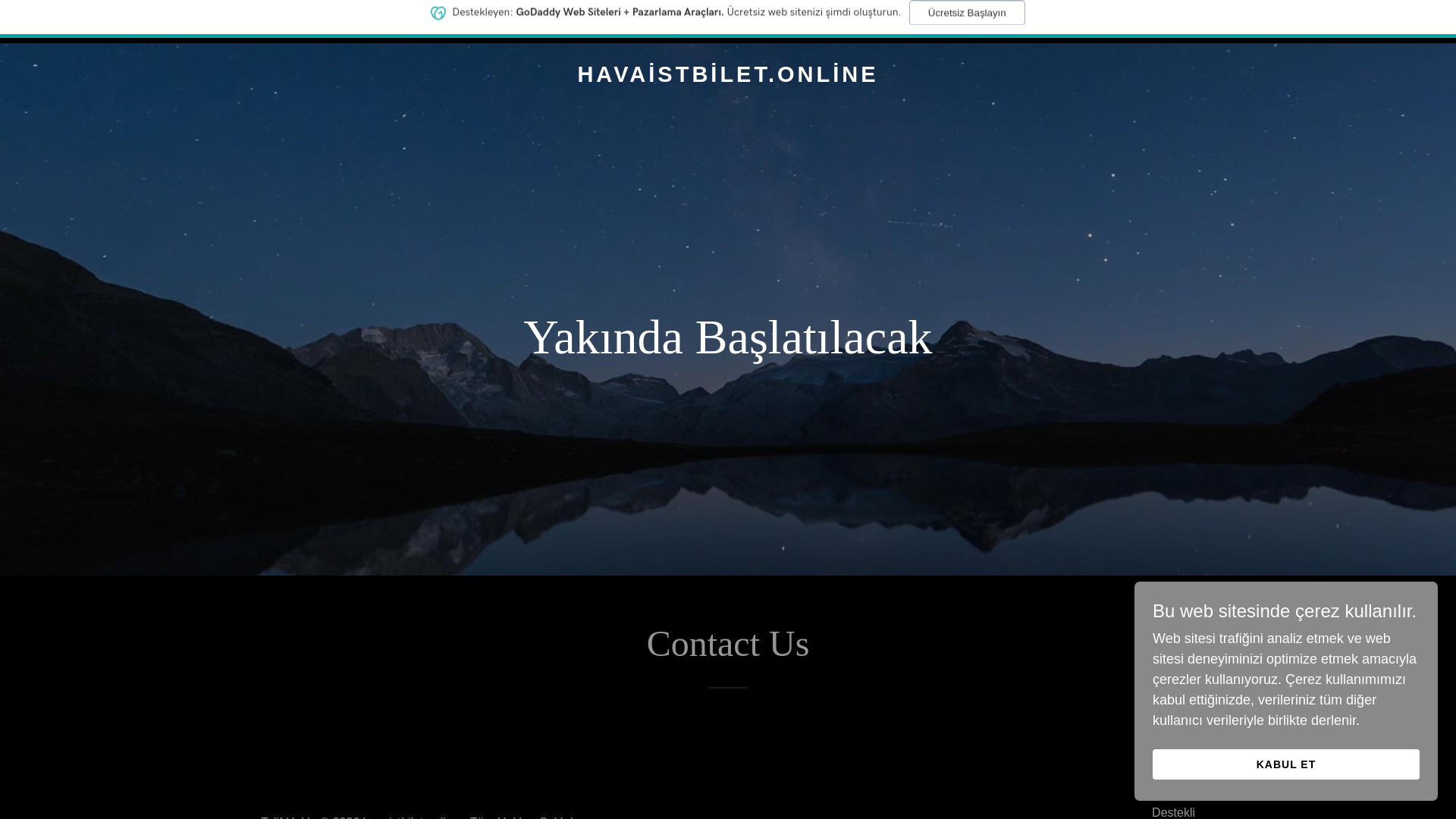 website screenshot of https://havaistbilet.online/