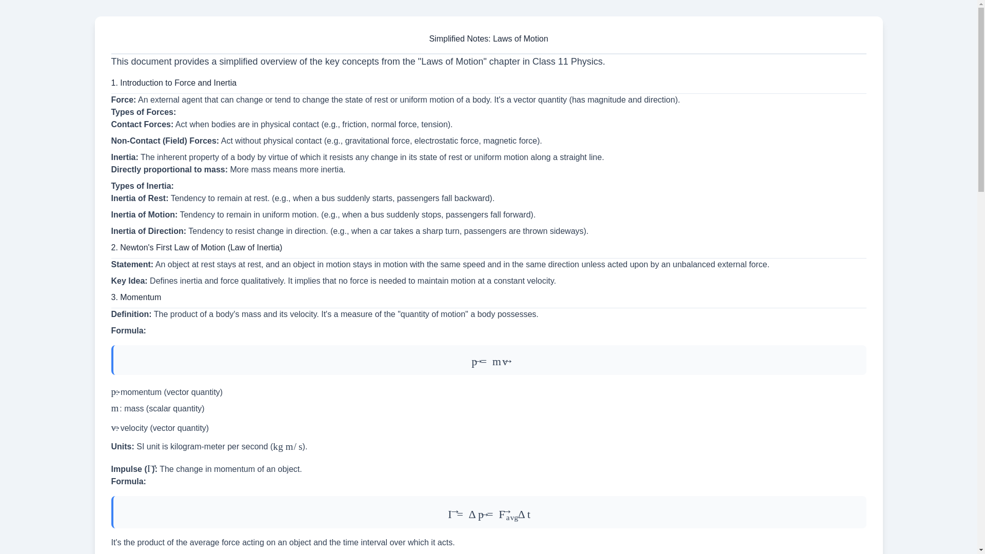 website screenshot of https://ramkrishna-lawsofmotion.pages.dev/