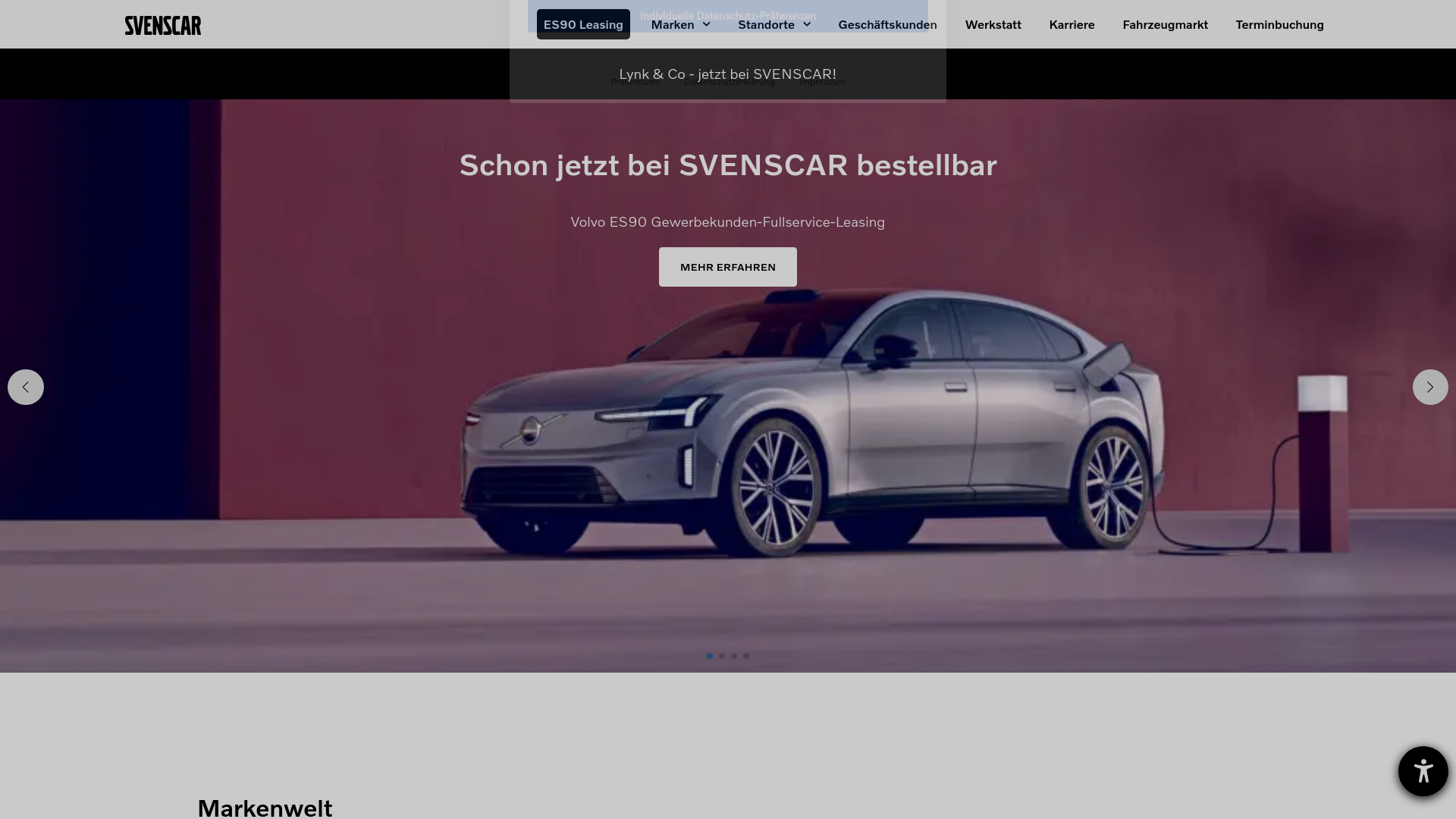 website screenshot of https://schneller-vorgang.de/