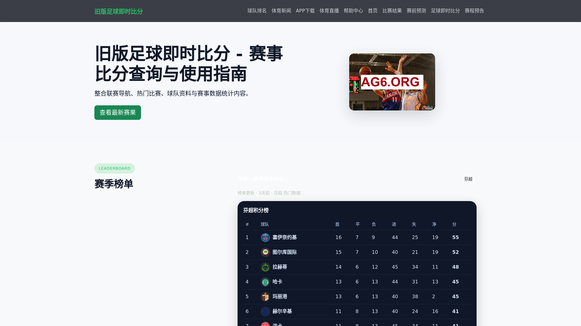 website screenshot of https://jiubanzuqiujishibifenwangzhi.com.cn/