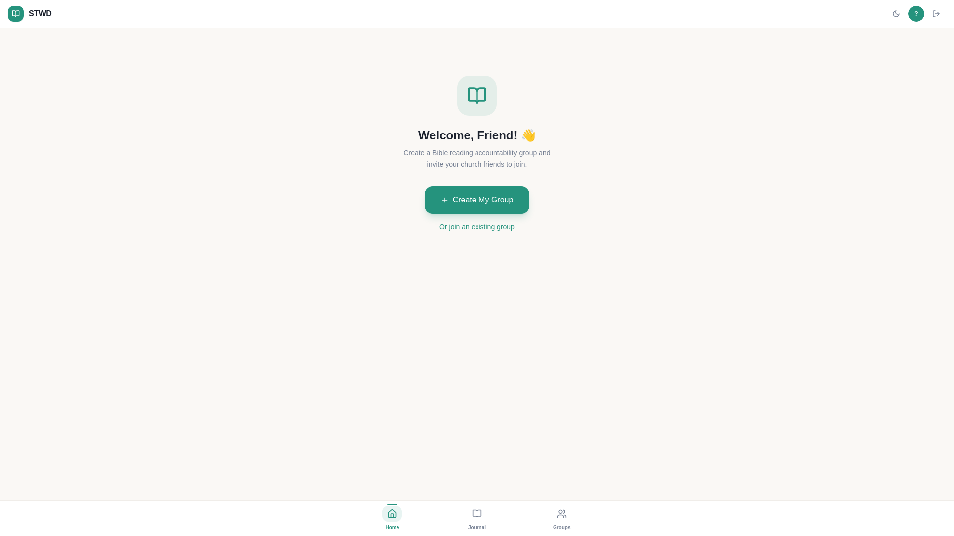website screenshot of https://stwd.app/