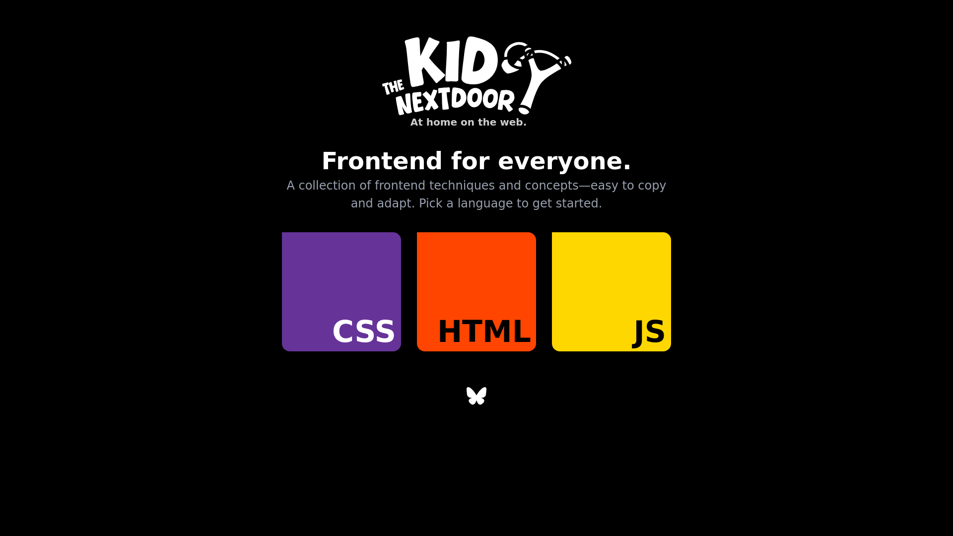 website screenshot of https://thekidnextdoor-blog.pages.dev/