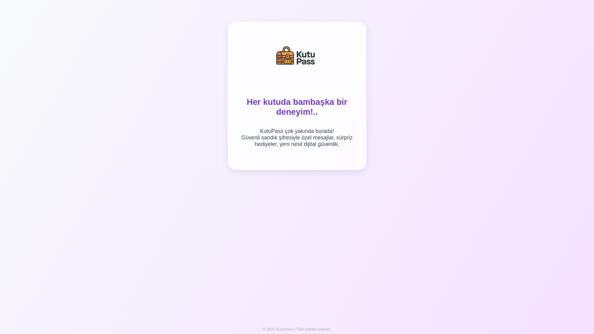 website screenshot of https://kutupass-loading.pages.dev/