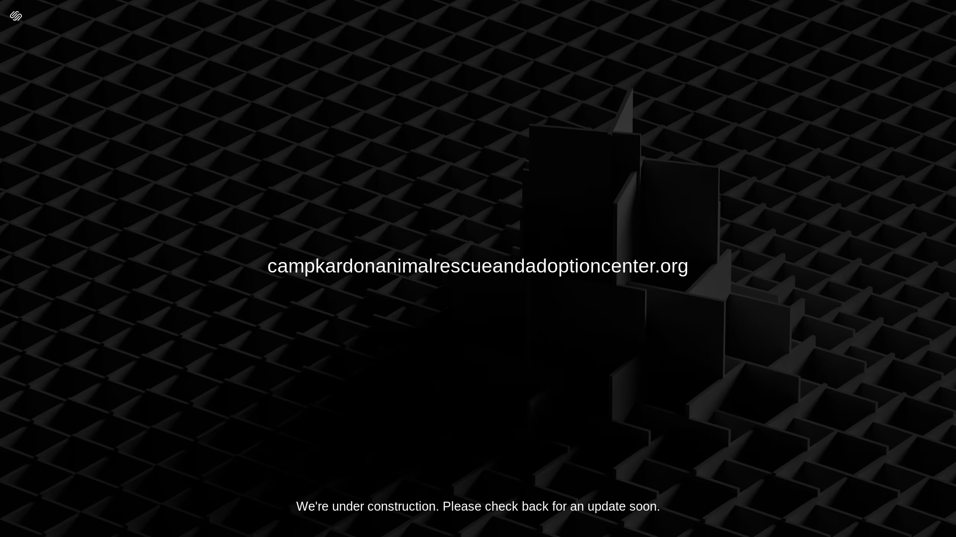 website screenshot of https://campkardonanimalrescueandadoptioncenter.org/