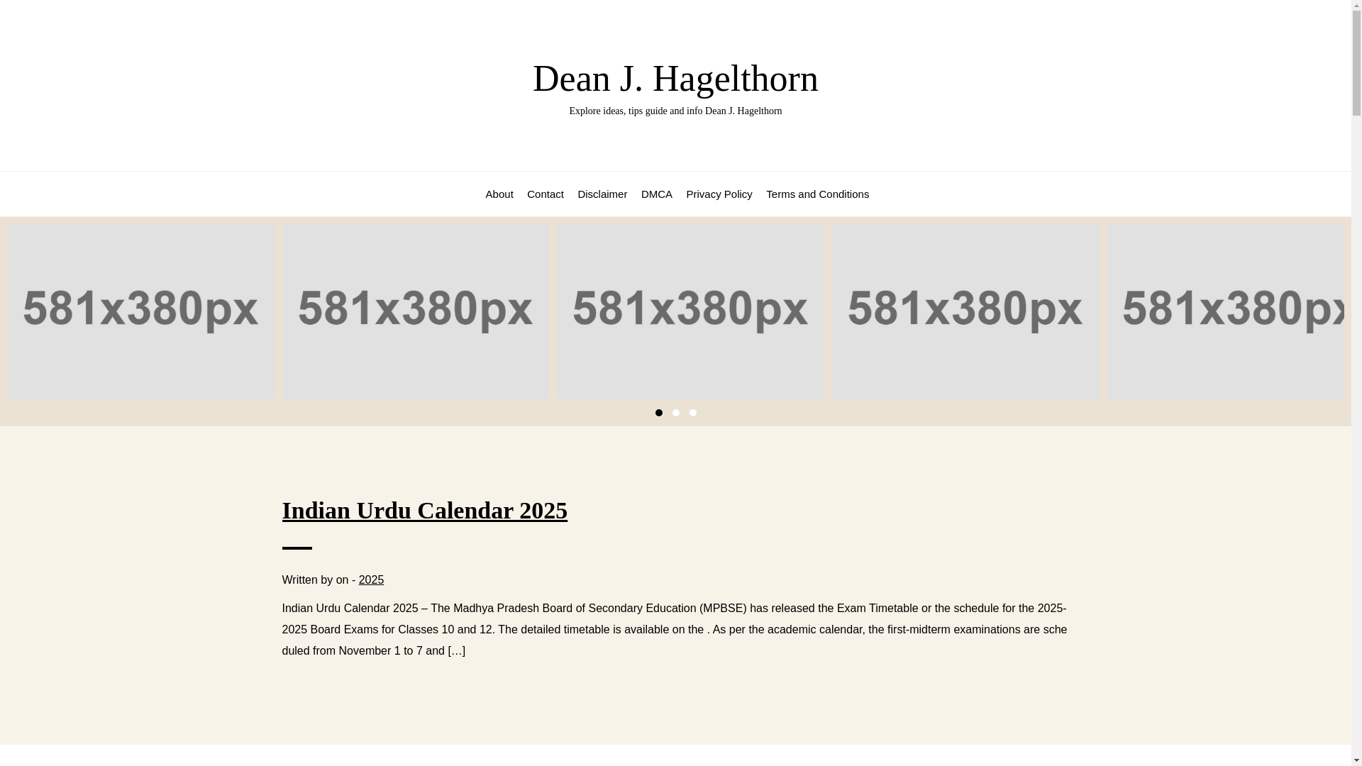 website screenshot of https://deanjhagelthorn.pages.dev/