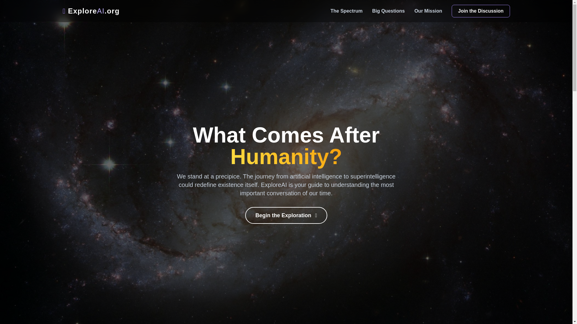 website screenshot of https://exploreai-d54.pages.dev/