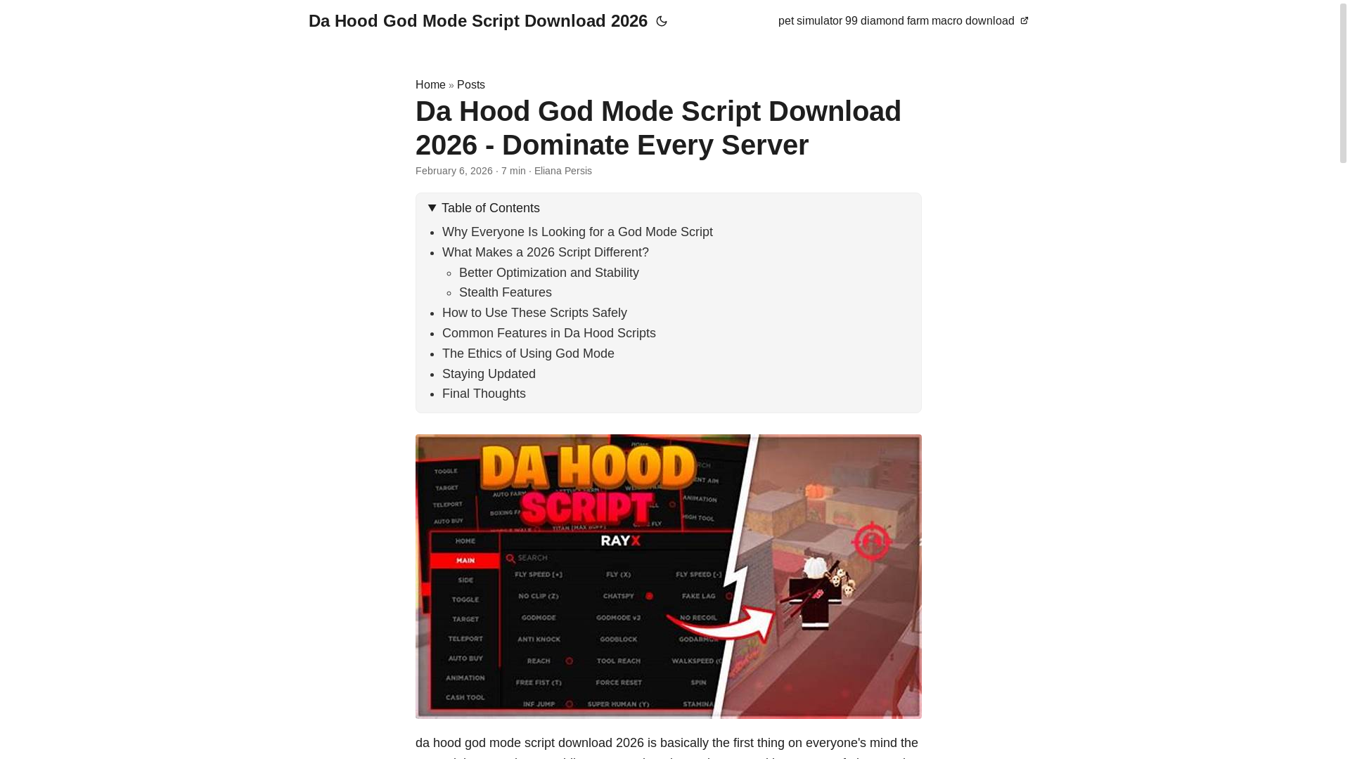 website screenshot of https://dahoodgodmodescriptdownload2026.pages.dev/