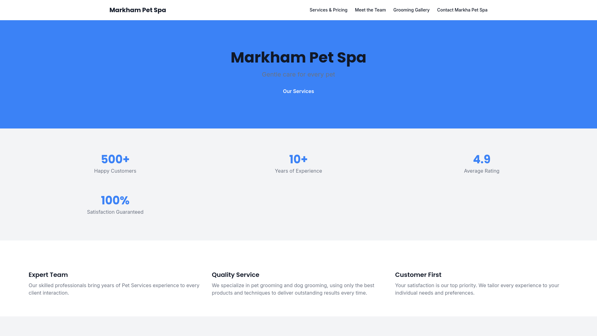 website screenshot of https://xsite-f8a1f238.pages.dev/
