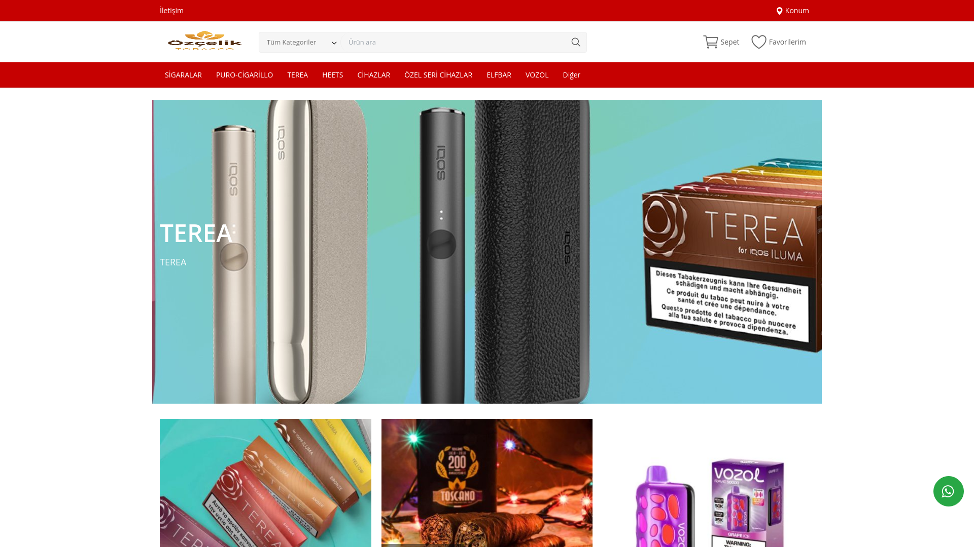 website screenshot of https://kaplanalisveris.com/