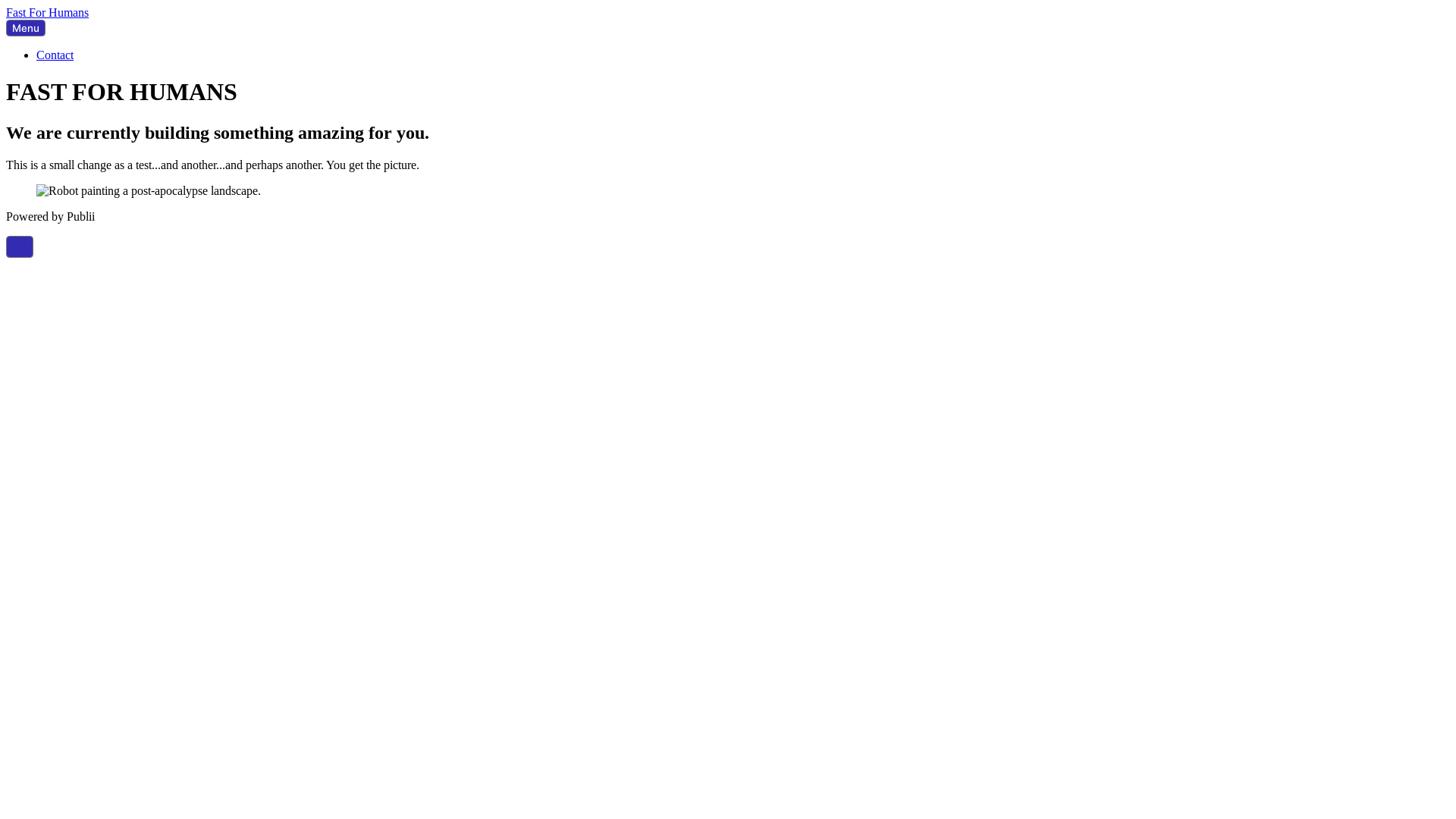 website screenshot of https://fastforhumans.pages.dev/