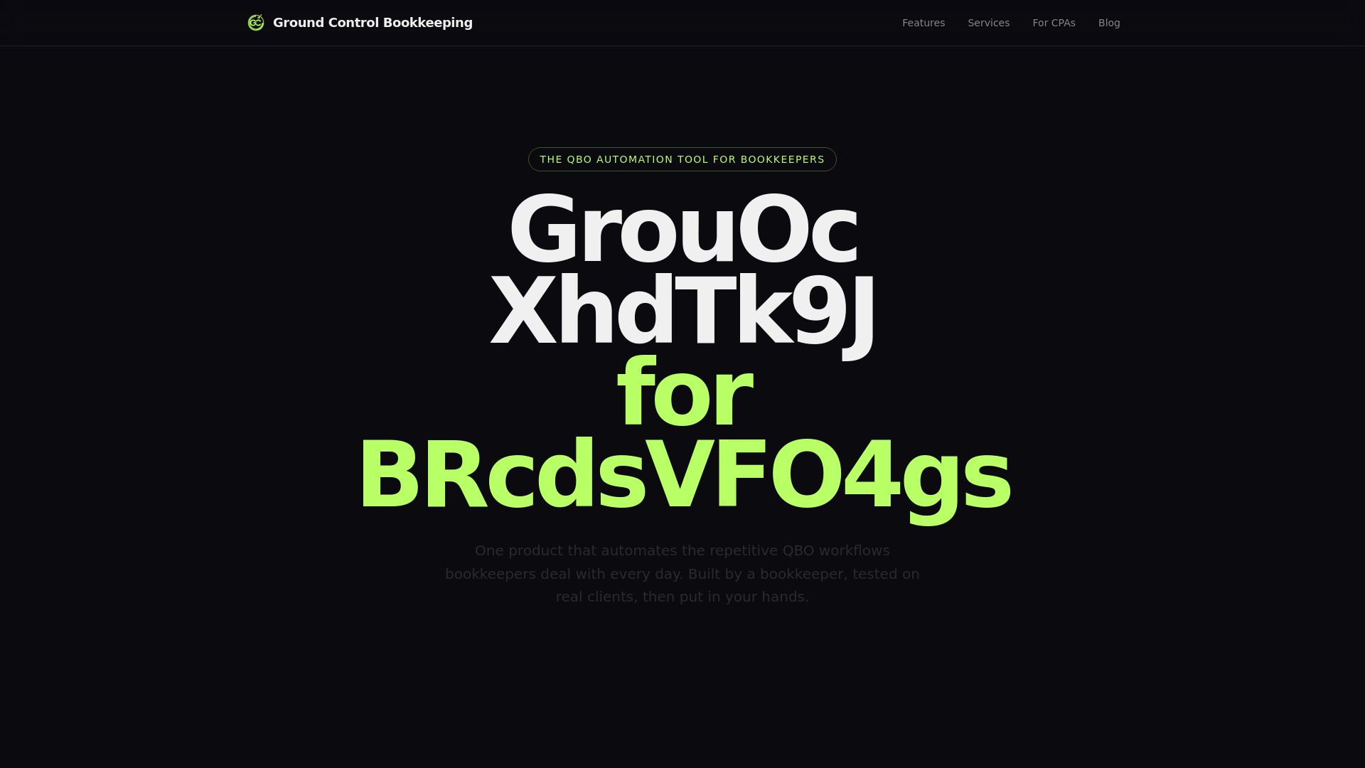 website screenshot of https://gcbookkeepers.com/
