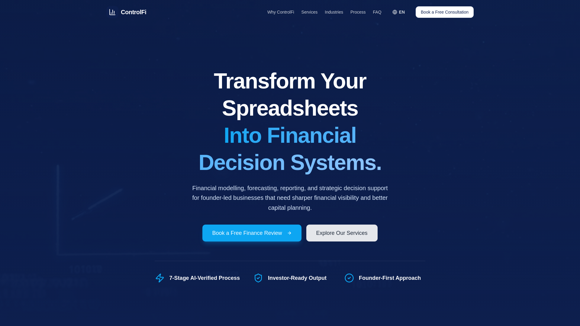 website screenshot of https://control-fi.com/