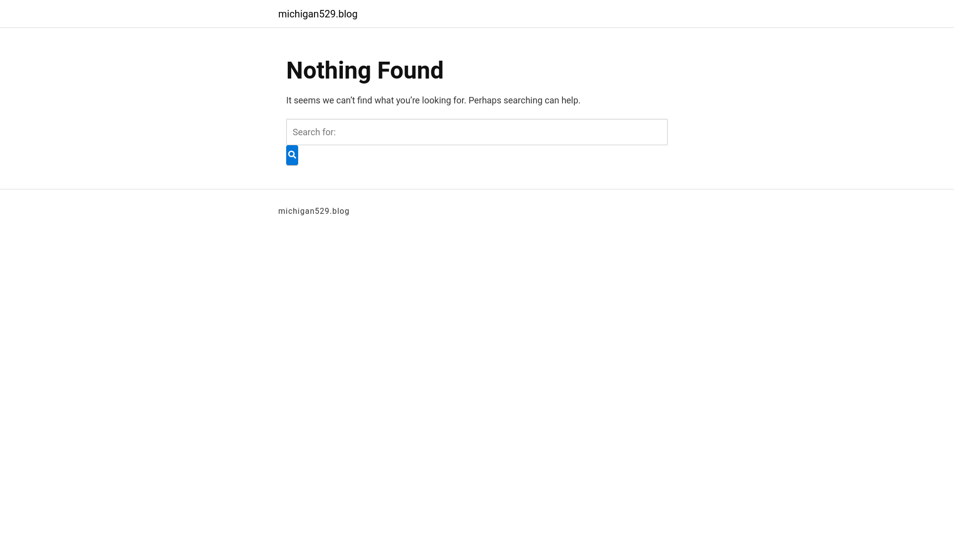 website screenshot of https://michigan529.blog/
