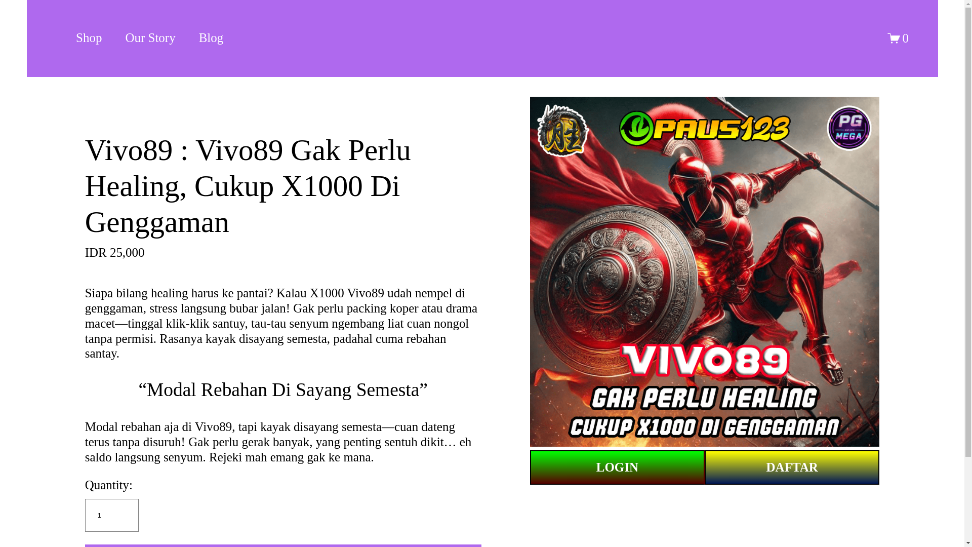 website screenshot of https://vivo89.org/