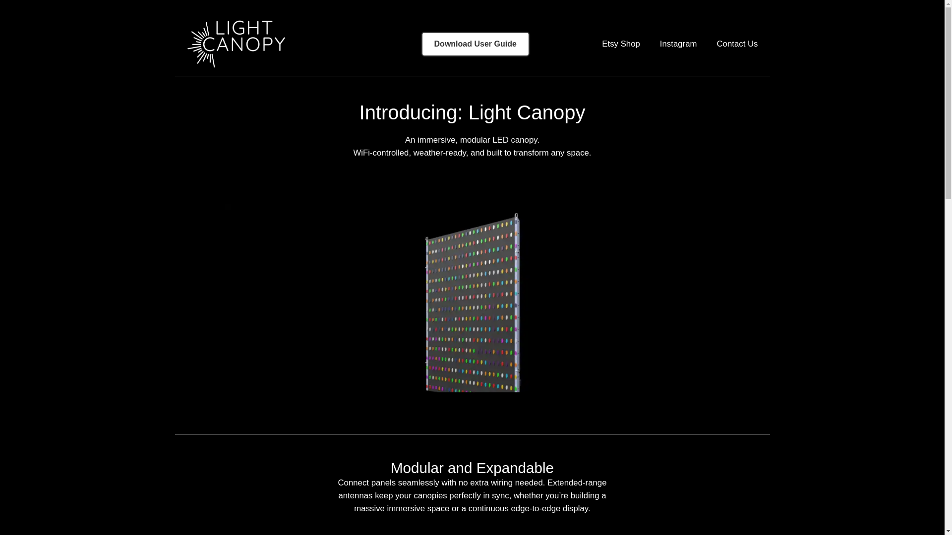 website screenshot of https://lightcanopy-website.pages.dev/