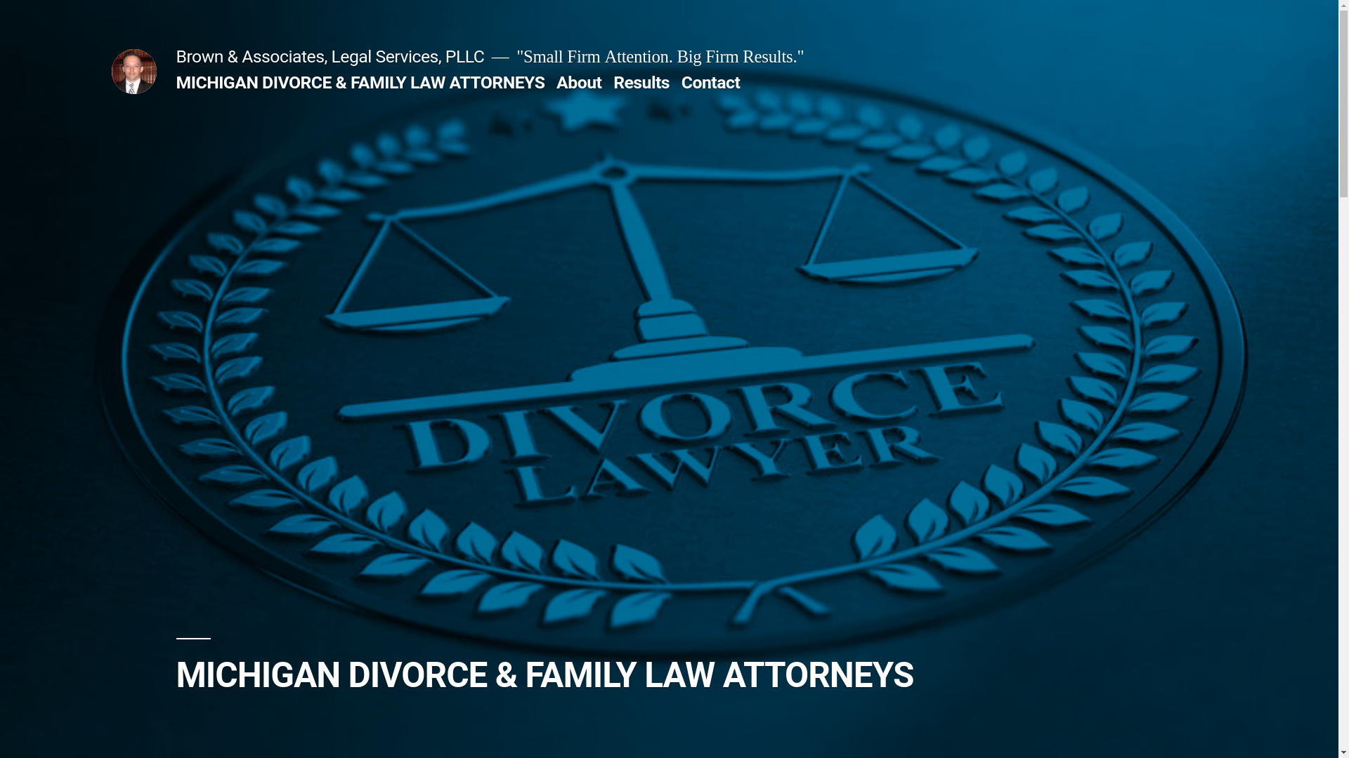 website screenshot of https://michiganchildcustodylawyer.com/