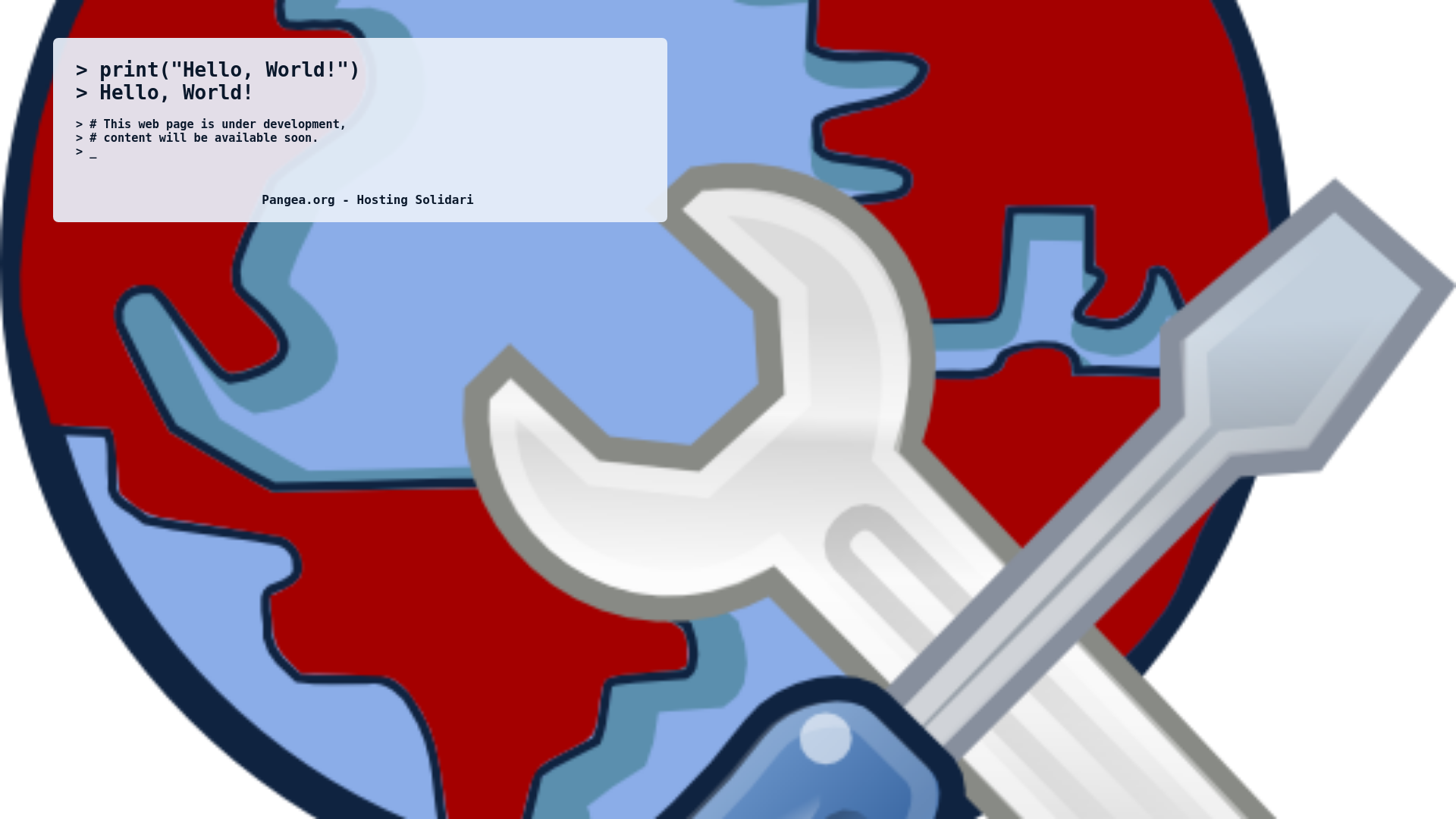 website screenshot of https://nuevaplataforma.org/