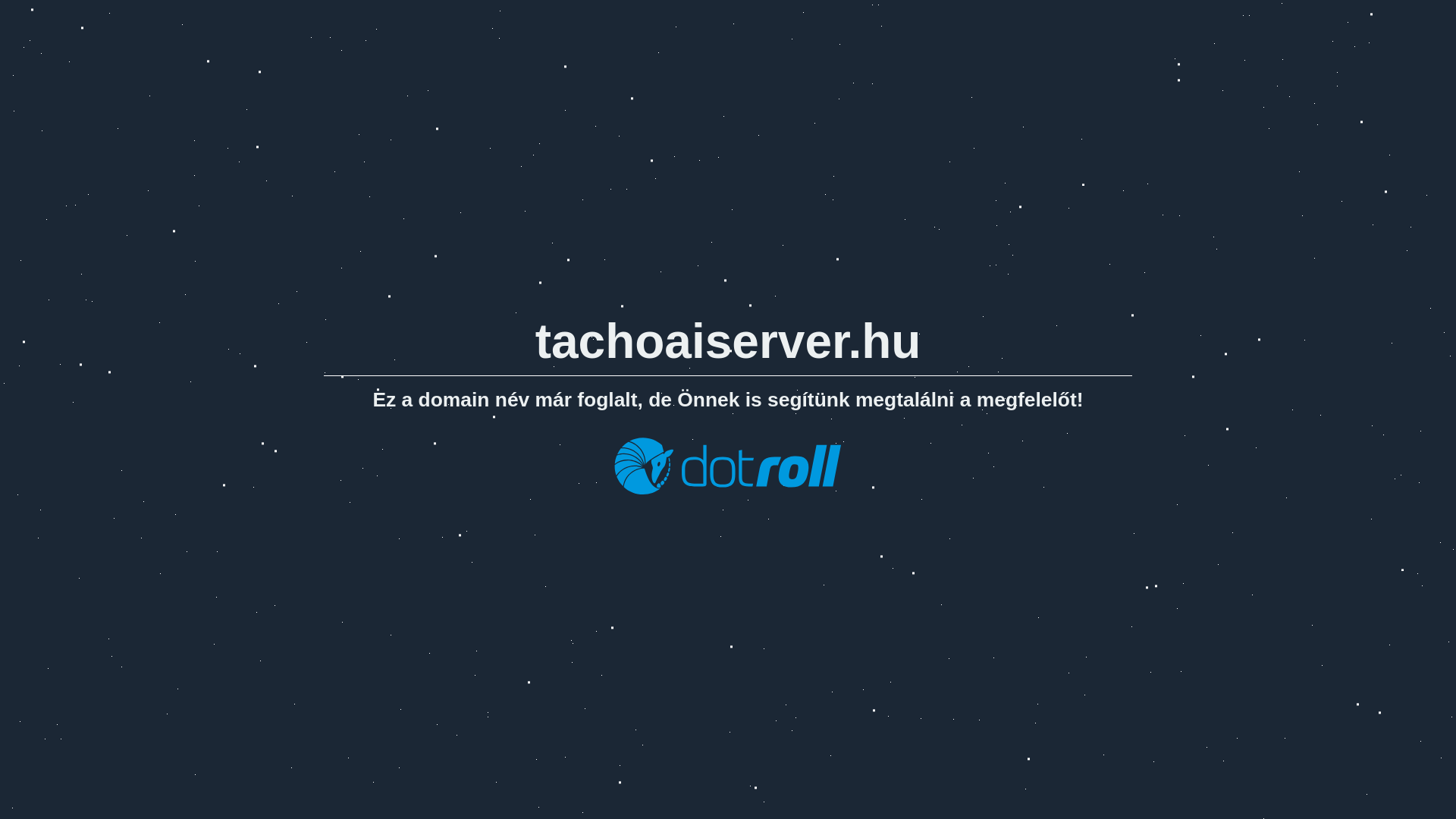 website screenshot of https://tachoaiserver.hu/
